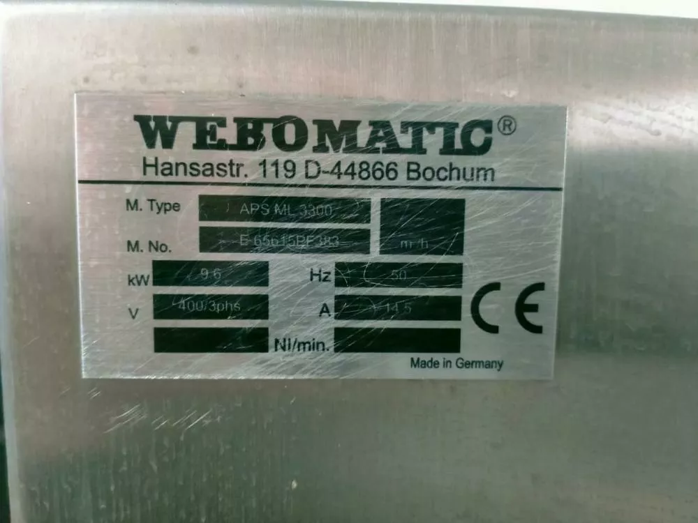 термоформер webomatic aps ml 3300 в Москве 8