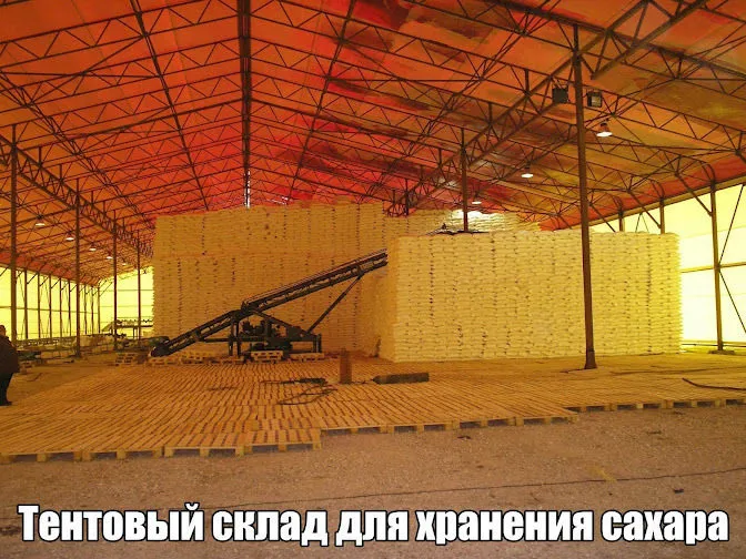 быстровозводимый тентовый склад в Наро-Фоминске