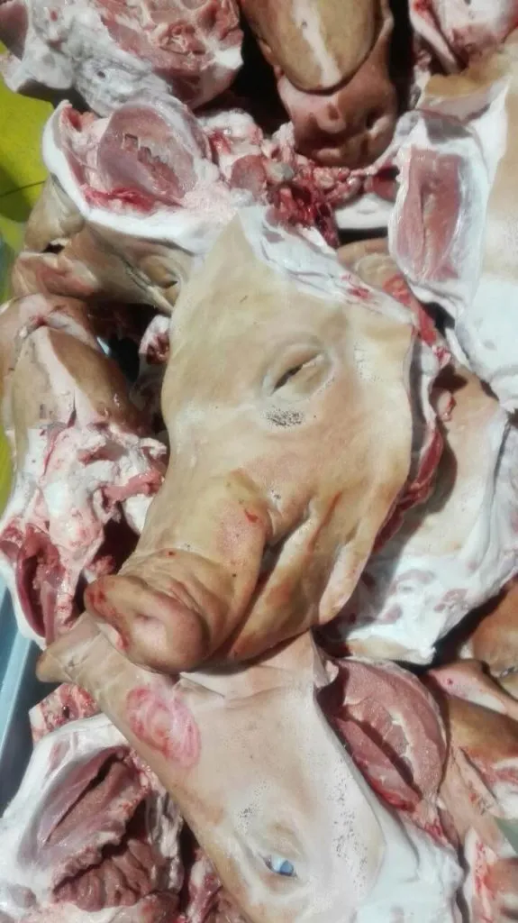 Фотография продукта Головы свиные ограбленные 5-18т.