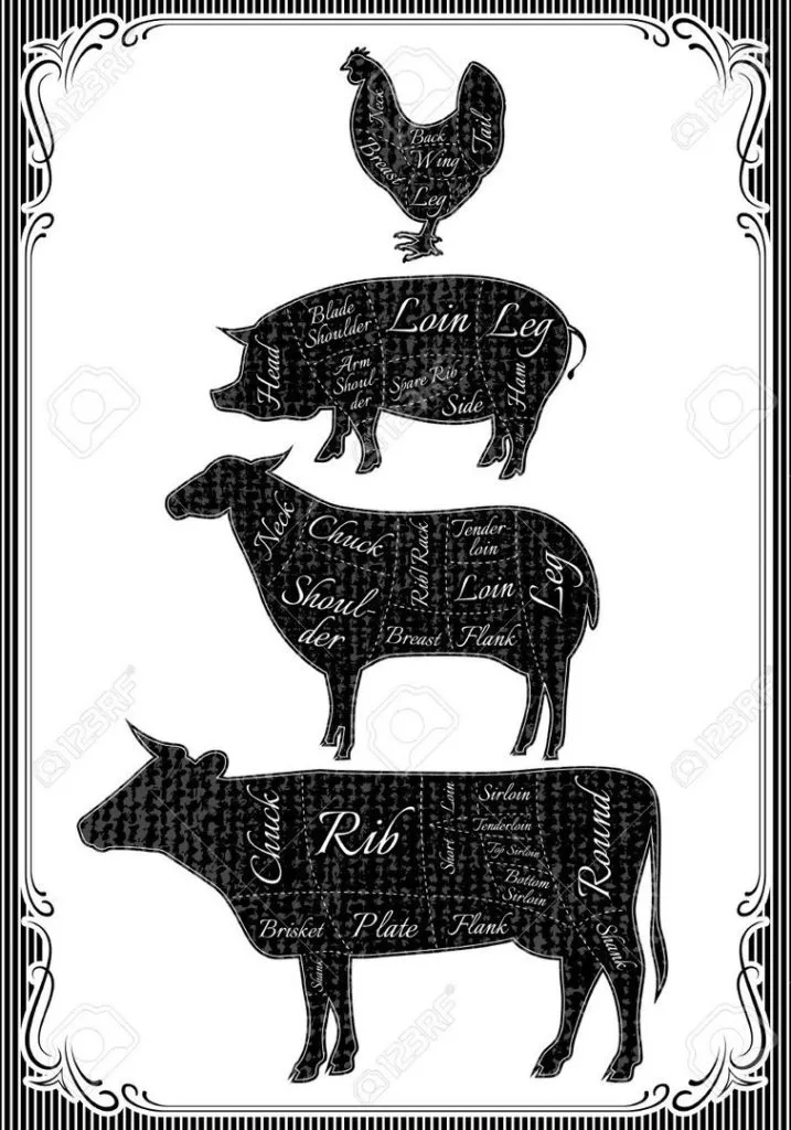 фотография продукта Свинина/говядина/баранина оптом