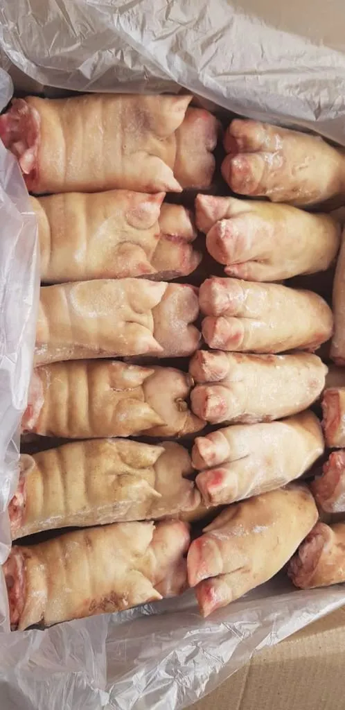 фотография продукта Субпродукты свиные экспорт в Гонконг
