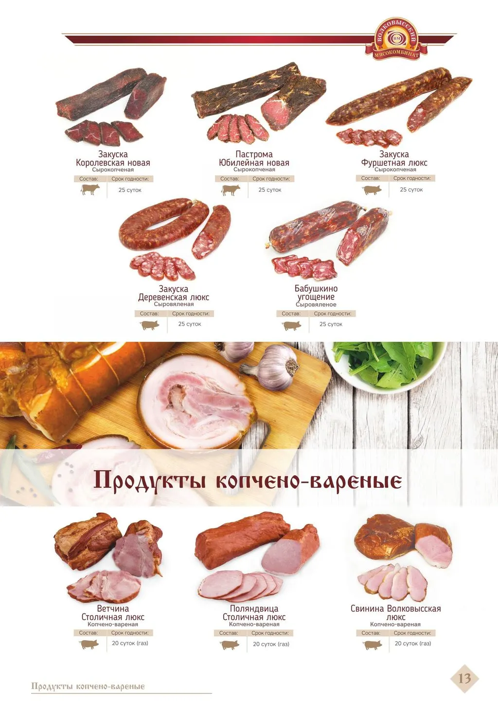 Белорусские колбасы в Москве ассортимент