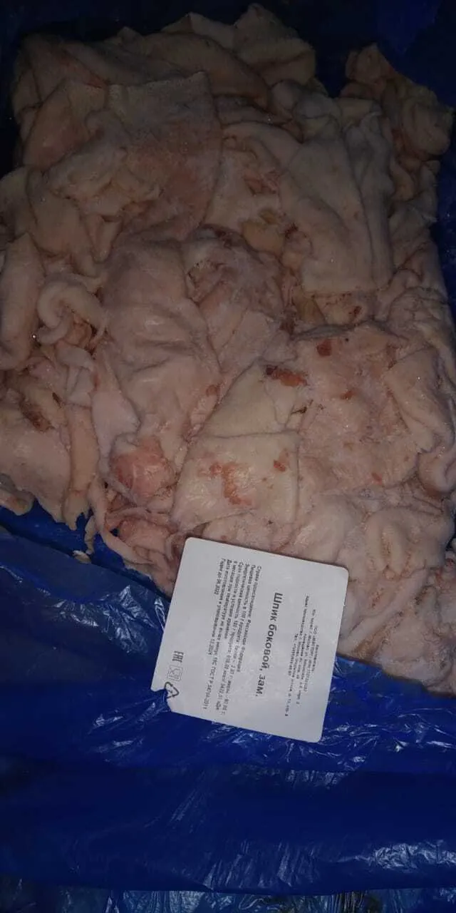 фотография продукта Шпик свиной боковой замороженный, кг