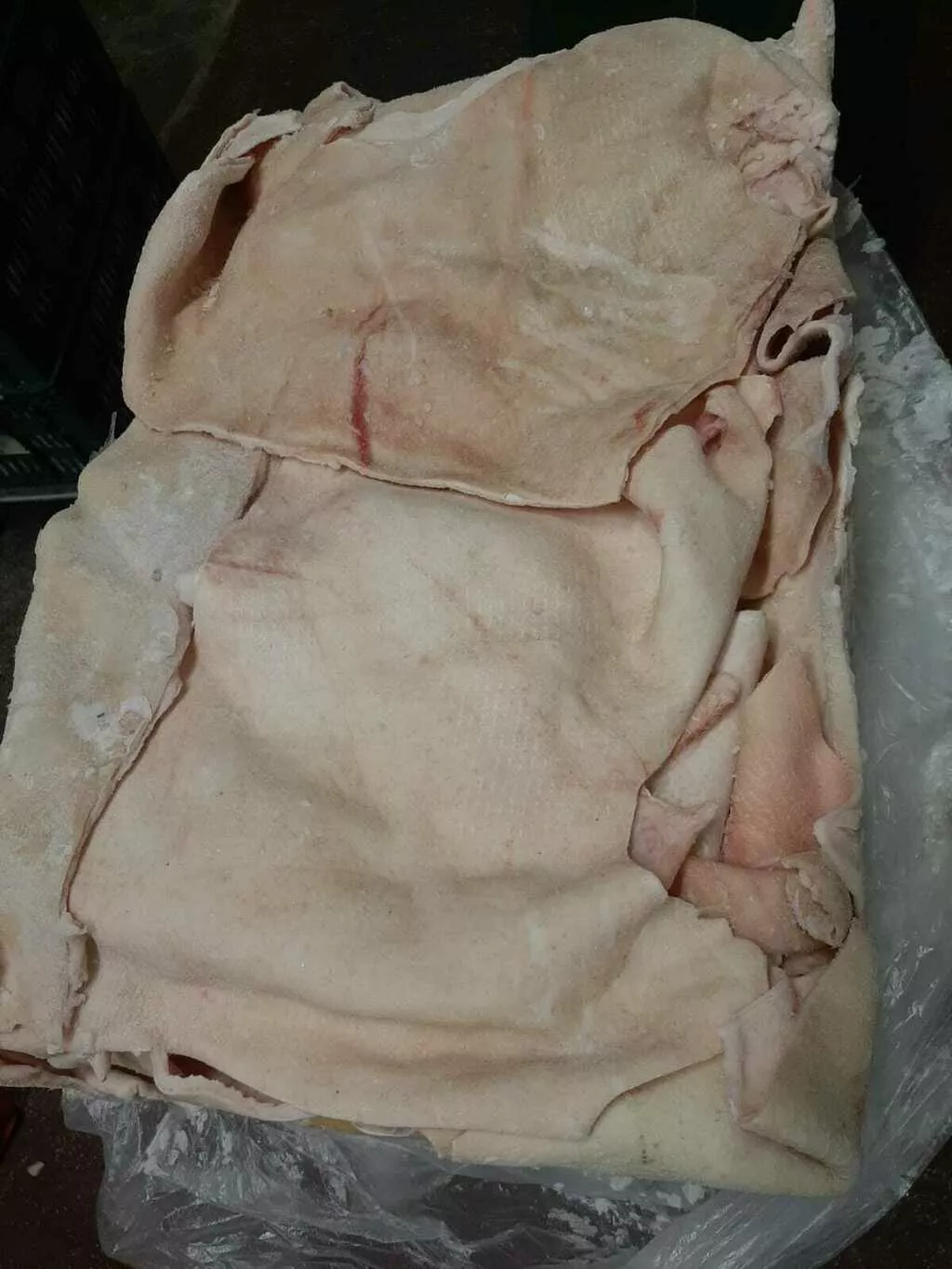 фотография продукта Шкурка свиная замороженная