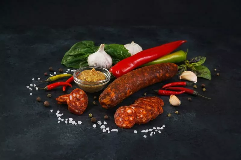 фотография продукта Колбаса салями пепперони оптом в москве