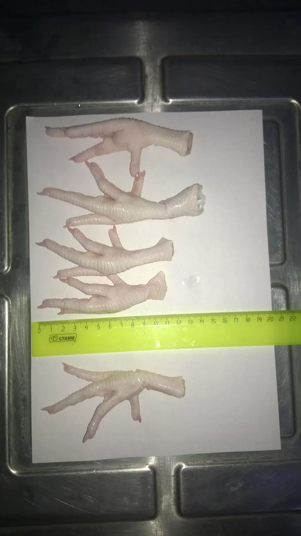 фотография продукта Куриные субпродукты (крыло, ножки) 